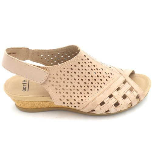 dusty pink wedge sandals