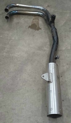 kazuyaargです 180001-1572 KAWASAKI ZX600 NINJA OEM LEFT MUFFLER 85-87(VAN ECURIE
