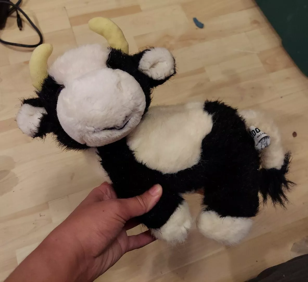 Rare Russ Berrie Moo Plush Stuffed