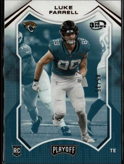 Luke Farrell Panini Playoff #286 2nd Down