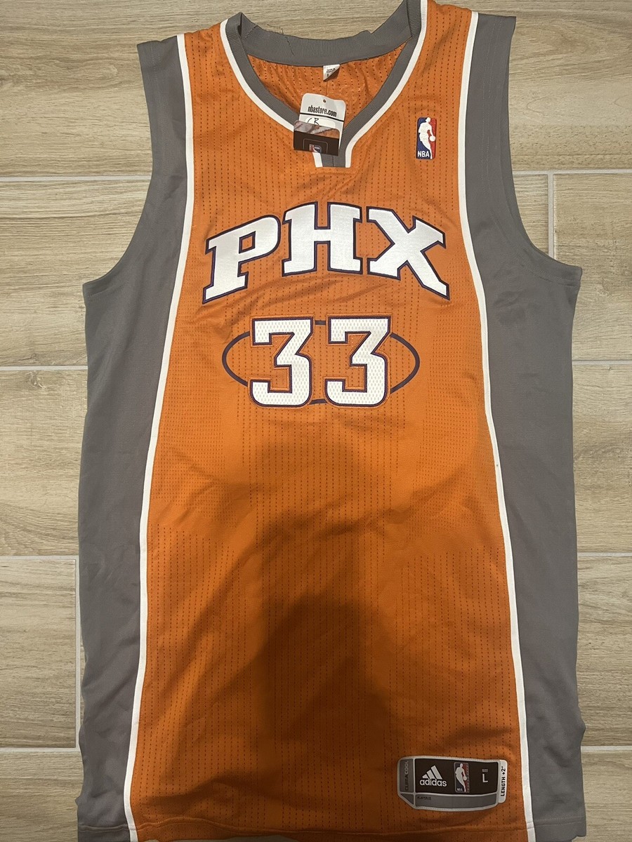 NWT Adidas Phoenix Suns Grant Hill Signed Authentic Jersey Mens