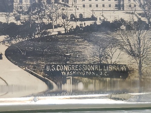 United States Congressional Library In Washington DC Glass Paperweight Congress - Picture 2 of 11