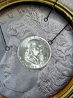 SILVER  FRANKLIN HALF DOLLAR 1957 D  AU  TP-6077