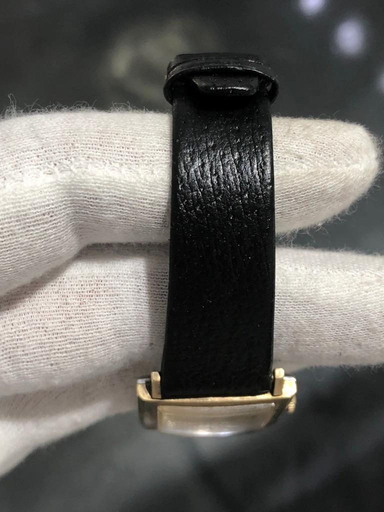 Hamilton Rectangular Design Gold Tone Stainless W… - image 6