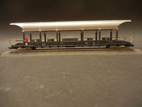 NME 538668 BLS Autotransport Mittelwagen + Überfahrblech, Ep.6 in H0 AC~ Märklin | Condition: Neu