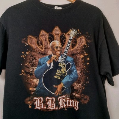 BB King Shirt Men Large 2010 Tour T American Blues Guitarist Guitar Music Black