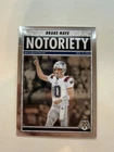 2025 Panini Mosaic - Notoriety Drake Maye #3