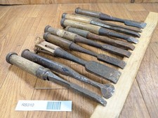 Beschädigter Japanischer Vintage Meißel Nomi 7.24.24.15.15.12.14..8.24mm RB310