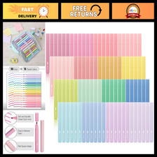 Aesthetic Highlighters Bulk 96 Pack - Pastel Colors, Chisel Tip, No Bleed, Cute