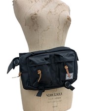 Herschel diciotto Hip Bag Nero Bum Waist Bag 18 Ottime Condizioni