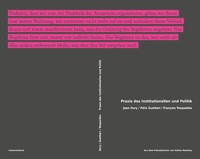 Praxis Des Institutionellen Und Politik | Jean Oury (U. A.) | Deutsch | Buch