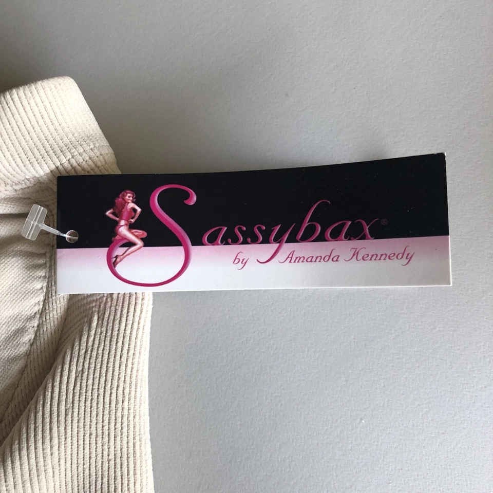 SASSYBAX UNDERWIRE TORSO TRIM Strapless STT10 Nude XL NEW RETIRED Foto 4 de 4