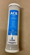 Express Water ACB Carbon Block Filter 5 Micron Coconut Shell Removes Chlorine 1