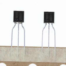 20 PCS 2SC1815GR NPN Transistor TO-92 50V 150MA 400mW Marking C1815 Parts