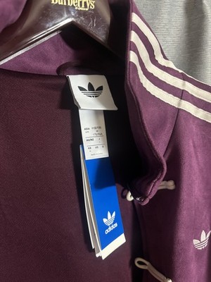 Authentic adidas Originals China Track Top Jacket Purple Burgundy