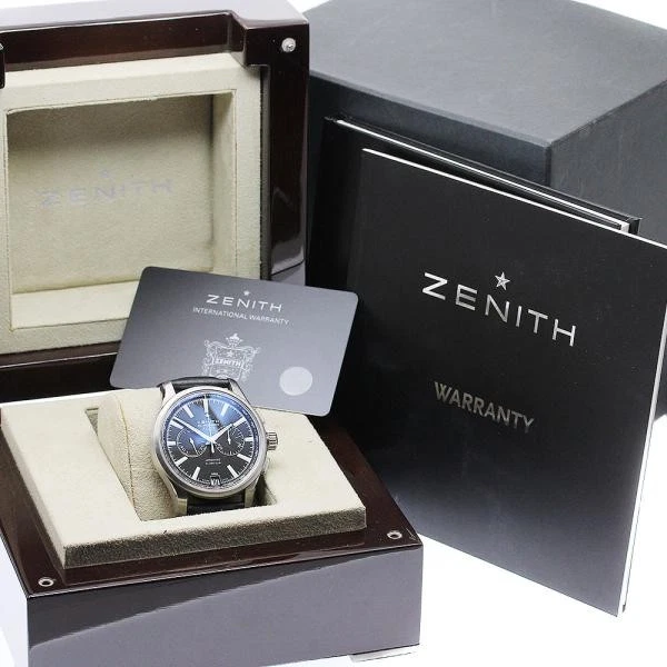 Zenith — Zenith El Primero Pilot 03.2117.4002 42mm SS Black Dial Automatic Watch #C3925