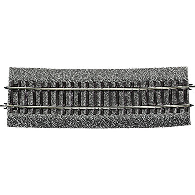 Roco H0 Gleis Schienen Modellbahn Gebogenes Gleis RocoLine mit Bettung 6 Stück