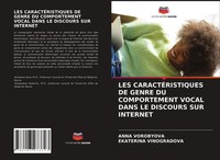 Anna Vorobyova (U. A.) | LES CaractÉRistiques DE Genre DU Comportement Vocal...