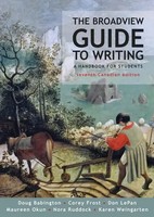 Corey Frost (U. A.) | The Broadview Guide To Writing - Seventh Canadian Edition