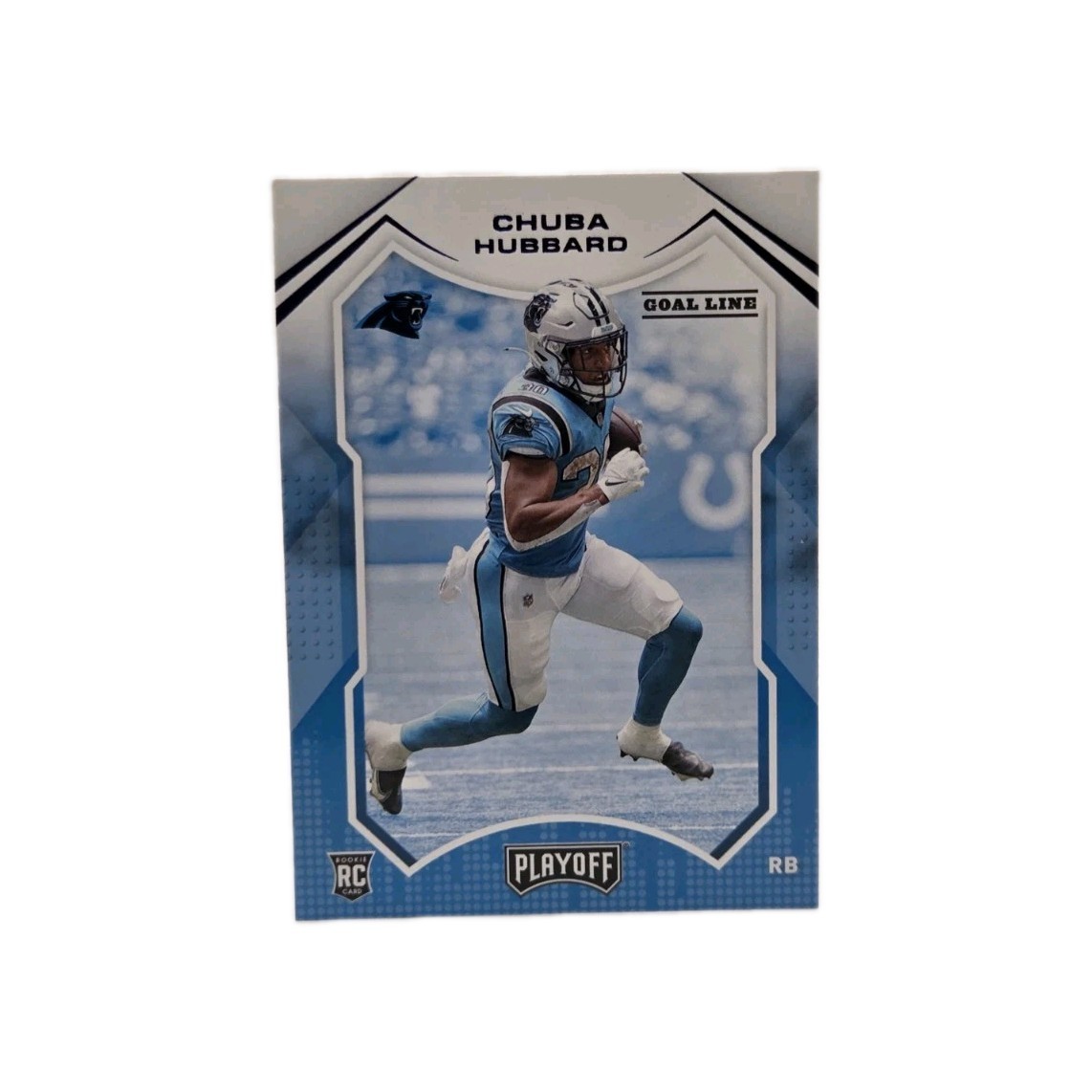 2021 Panini Playoff - Rookies Chuba Hubbard #234 Goal Line (RC)