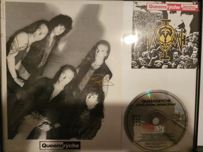 Queensrÿche Operation: Mindcrime CD 1988 Rock Heavy Metal EMI Manhattan Album