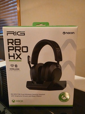 RIG R8 PRO HX Wireless Gaming Headset - Black Xbox
