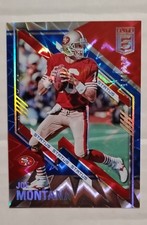 2021 Panini Donruss Elite - Joe Montana #99 Status Explosion /275