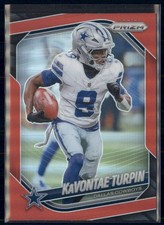 2025 Panini Prizm - Red SP KaVontae Turpin #137