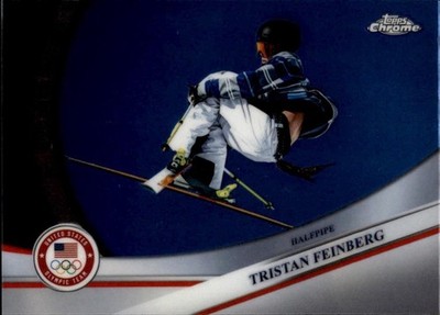 2026 Topps Chrome U.S. Winter Olympic & Paralympic Team #150 Tristan Feinberg