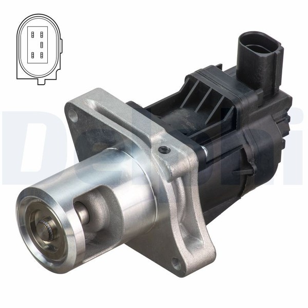 Delphi Agr-Ventil 12V FüR Vauxhall Zafira Mk III Opel Tourer C Astra J Meriva B-image