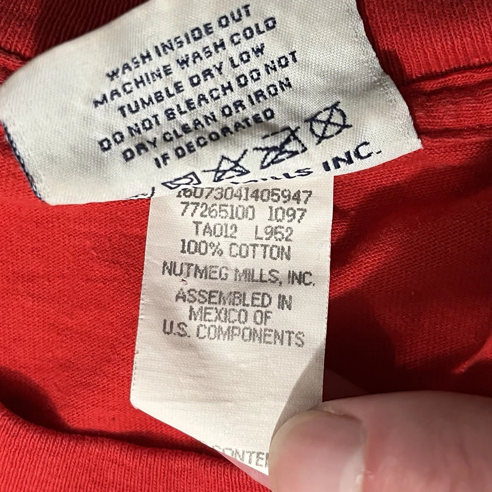 Camisa de fútbol americano vintage Nutmeg Lee Sport 49ers para hombre 2XL NFL 90s Joe Montana LEER Foto 3 de 4