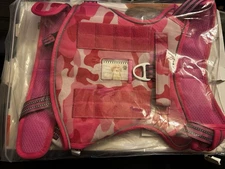 Tactical Dog Harness Large Size - Pink Camo