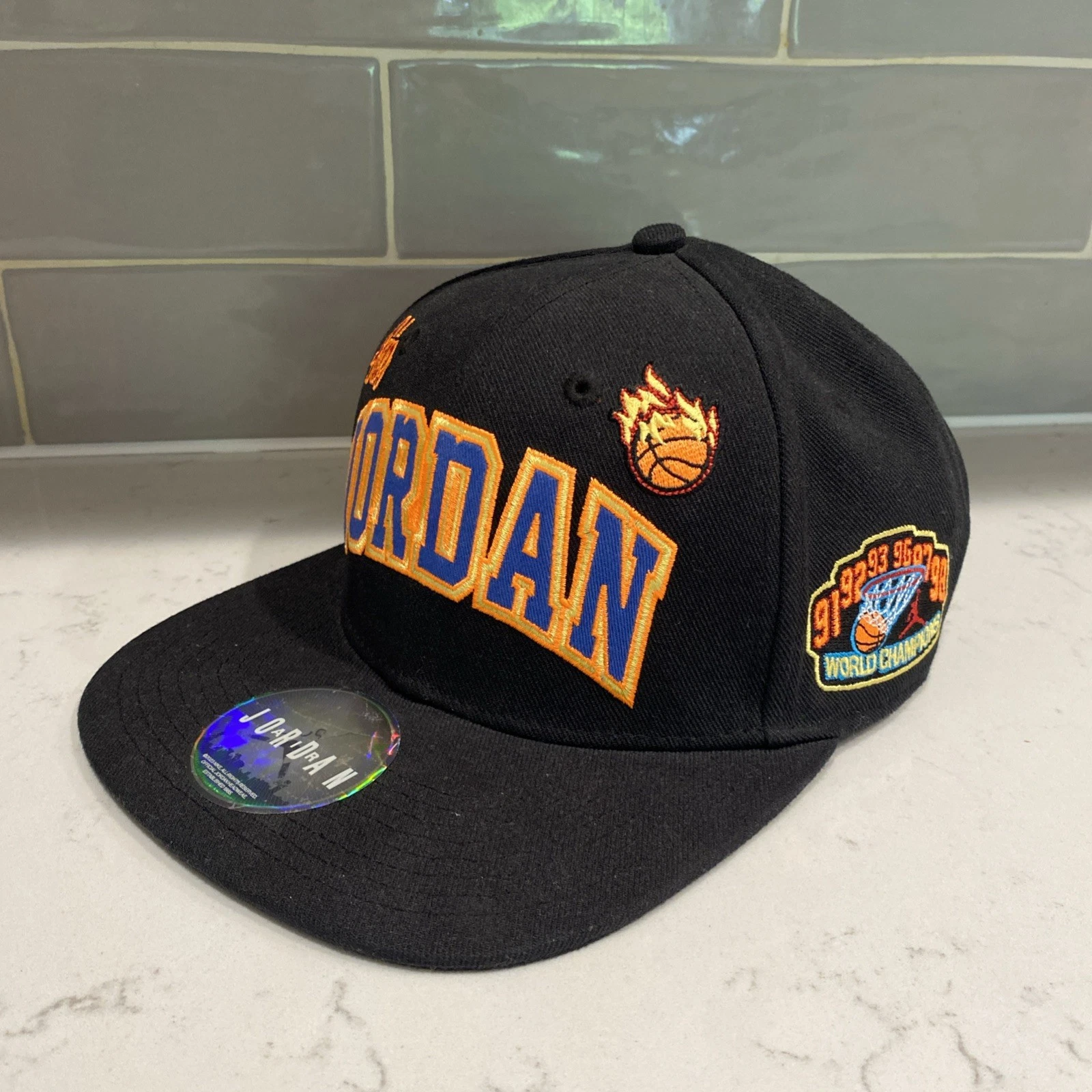 Jordan Patch Berretto a tesa piatta