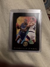 1996 Skybox E-XL Shaquille O'Neal #60 Orlando Magic HOF Black Border