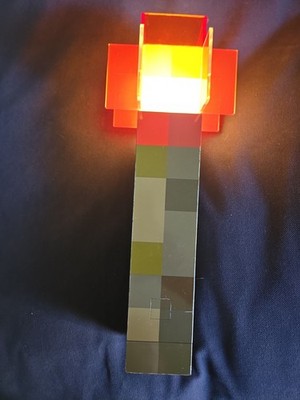 Minecraft Torch Wall Light'' 11'', Ukonic