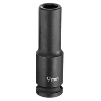 "Tiefer Schlagschrauber-SteckschlüSsel 3/8\" Antrieb, 9 Mm, Metrisch, 6-Kant 65 Mm"