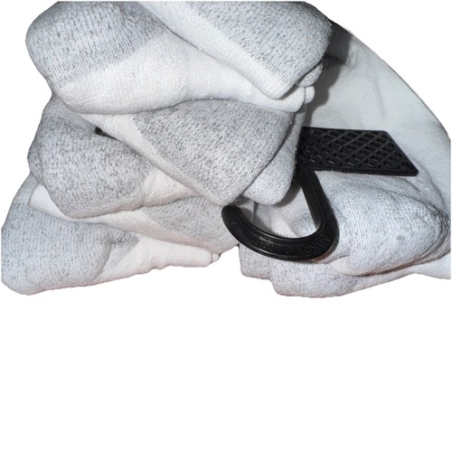 Hanes men's Ultimate Crew Socks 8-pack 6-12 - Picture 5 of 5