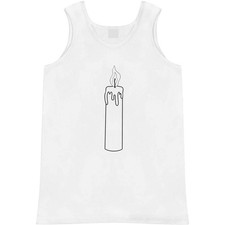 'Lit Candle' Adult Vest / Tank Top AV051152