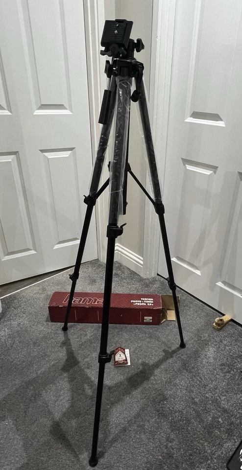 Hama Profil 25 Vintage Photographic Tripod with Quick Release Plate Brand new - Image 2 of 4