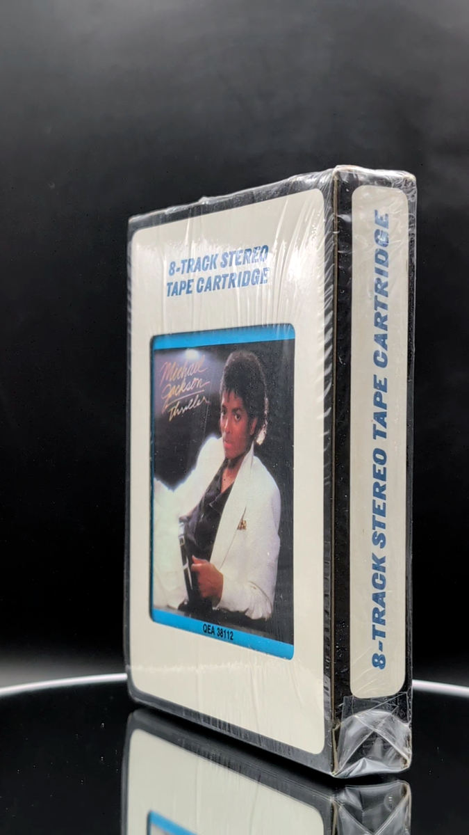 SEALED, Michael Jackson ‎– Thriller, 8-Track Cartridge, Club