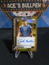 2025 Topps Gilded Collection - Chrome Gold Autographs Drake Baldwin #CGA-DB /99