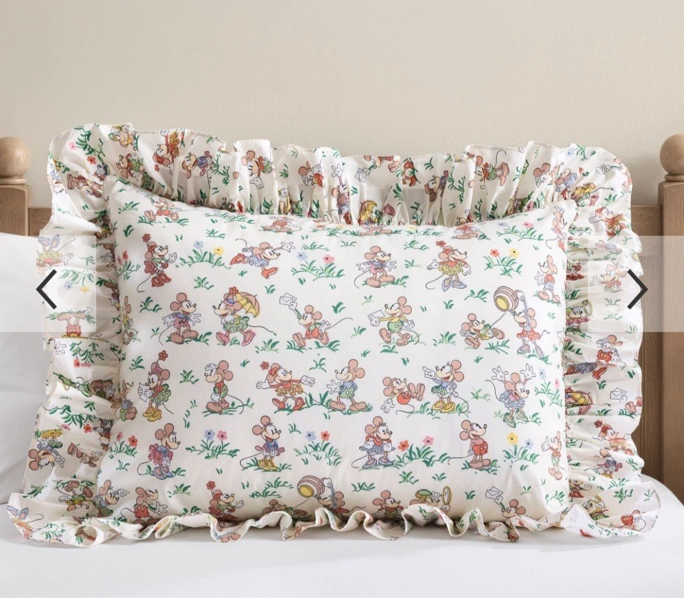 Capa de edredom Disney Home x Sanderson Minnie & Mickey Mouse Garden e falsa dupla - Imagem 4 de 4