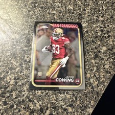 Jacob Cowing Rookie RC 2024 Topps Chrome Football Card #285 San Francisco 49ers