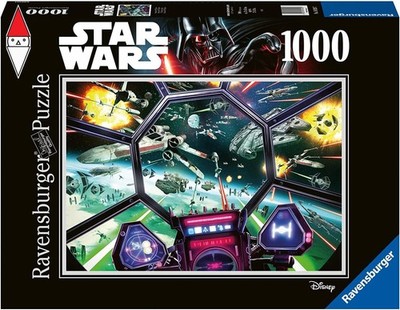 RAVENSBURGER THEMENPUZZLE KABINE DES TIE FIGHTER 1000 TEILE