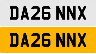 DA26 NNX DAN DANNY DANIEL DANIAL DANE PRIVATE NUMBER PLATE NAME GIFT UK