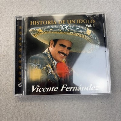 Vicente Fernández CD Historia De Un Idolo Vol I Sony BMG Black Ranchera Mariachi