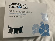 Creative Memories Garland Banner Decorative Border Punch - New 2024