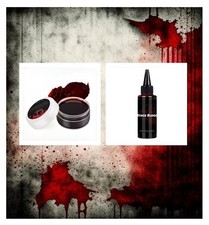 Stage Fake Blood Dripping Liquid  Thick Coagulated Halloween Costume Cosplay