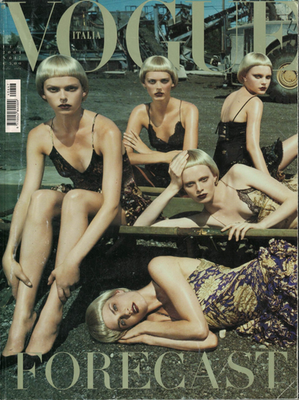 VOGUE Magazine July 2004 Italy July JESSICA STAM NAOMI VOGUE Magazine July 2004 Italy July JESSICA STAM NAOMI