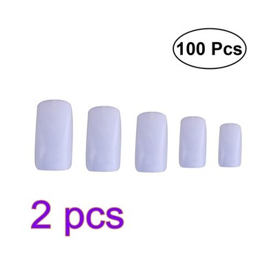  2 Pieces Nägel Tips Nageltipps Nailart-Zubehör Falsche Nagelspitzen